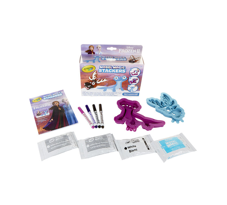 Model Magic Frozen 2 Stackers Craft Kit, Sven & Fire Salamander